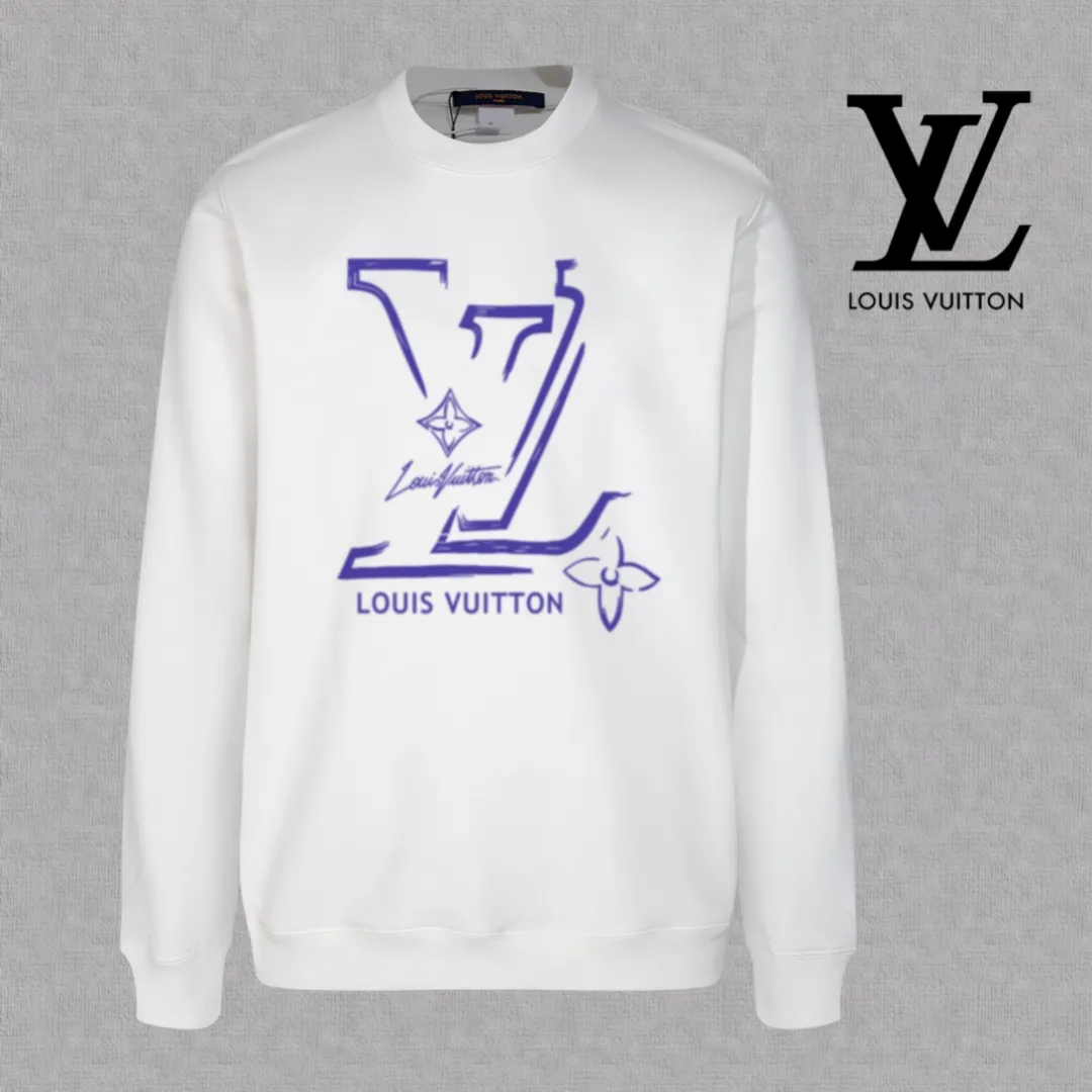🅿️250 hot style on the shelves🔥❗ 💫〖Louis Vuitton LV〗 Fashionable round neck sweatshirt, casually matched with various styles, it is perfectly handsome😎The whole dress is made of double waistcoats, which makes the whole dress more three-dimensional. Not ordinary factories can do such fine work. The 2025 spring style counters are on sale, exquisite round neck terry sweatshirt, high-end double-strand pure cotton Customized drawstring ribs are dyed in the same vat and are complete with three standards. The chest craftsmanship adopts a simple and elegant pattern on the chest, which is easy to control for any age group! Fit and comfortable! Customized thickened 440g terry sweatshirt fabric, soft and comfortable to the touch, with a three-dimensional shape! 🙌🏻 It’s also very breathable, so it’s a versatile style that can be worn with any outfit! ✔Color: Black White Apricot Size: S M L XL 2XL